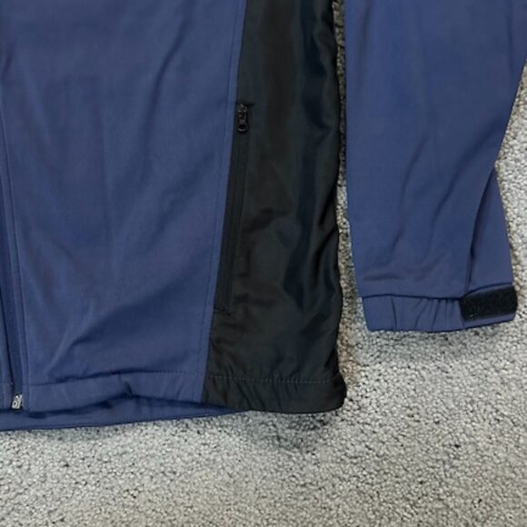 FootJoy Dry Joys Men’s Golf Jacket Long Sleeve Navy Black Zip Front Jacket, L - Picture 2 of 13